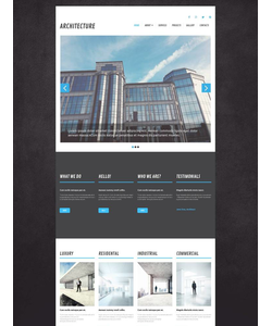 Moto CMS 3 šablona na téma Architektura č. 52349