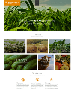 Moto CMS 3 šablona na téma Zemědělství č. 56002