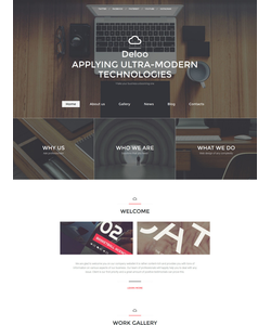 Moto CMS 3 šablona na téma Web design č. 59104