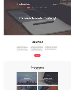 Moto CMS HTML šablona na téma Vzdělávání č. 59158