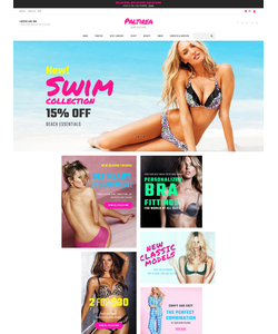 Moto CMS e-shop šablona na téma Móda č. 59525