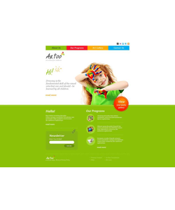 Moto CMS HTML šablona na téma Umění a fotografie č. 46215