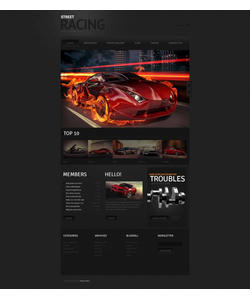 Moto CMS HTML šablona na téma Auta č. 46858