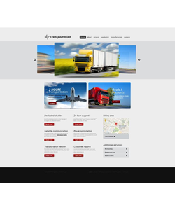 Moto CMS HTML šablona na téma Doprava č. 46929