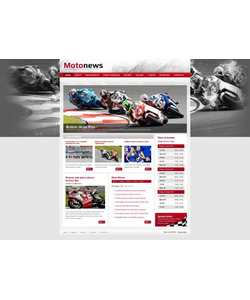 Moto CMS HTML šablona na téma Sport č. 47195