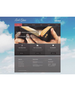 Moto CMS HTML šablona na téma Náboženství č. 47217