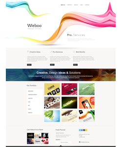 Moto CMS HTML šablona na téma Web design č. 47564