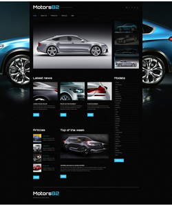 Moto CMS HTML šablona na téma Auta č. 47669