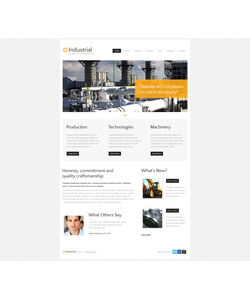 Moto CMS HTML šablona na téma Průmysl č. 47736