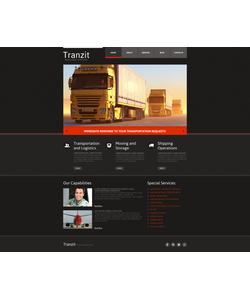 Moto CMS HTML šablona na téma Doprava č. 47741