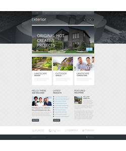Moto CMS HTML šablona na téma Venkovní design č. 47966