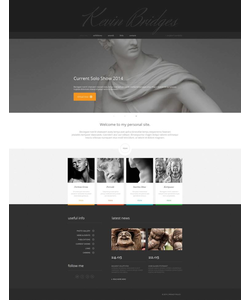 Moto CMS HTML šablona na téma Umění a fotografie č. 52616