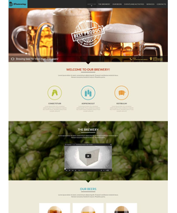 Moto CMS HTML šablona na téma Pivovar č. 54676