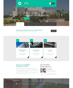 Moto CMS HTML šablona na téma Architektura č. 54754