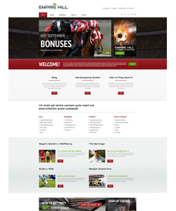Moto CMS HTML šablona na téma Kasino online č. 54777