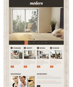 Moto CMS HTML šablona na téma Interiér a nábytek č. 41746