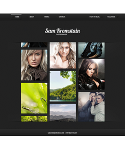 Moto CMS HTML šablona na téma Umění a fotografie č. 42101
