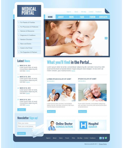 Moto CMS HTML šablona na téma Lekařské č. 44462