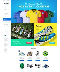 OpenCart e-shop šablona na téma Sport č. 55190