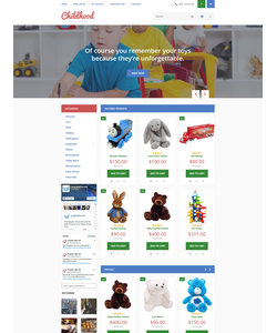 OpenCart e-shop šablona na téma Zábava č. 55727