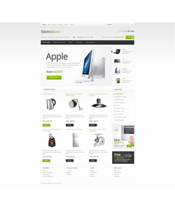 OpenCart e-shop šablona na téma Elektronika č. 39721