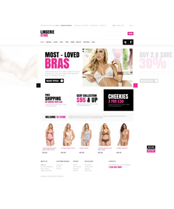OpenCart e-shop šablona na téma Móda č. 40567
