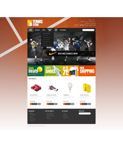 OpenCart e-shop šablona na téma Sport č. 40943