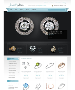 OpenCart e-shop šablona na téma Šperky č. 41342