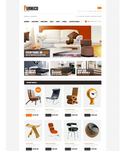 OpenCart e-shop šablona na téma Interiér a nábytek č. 42997