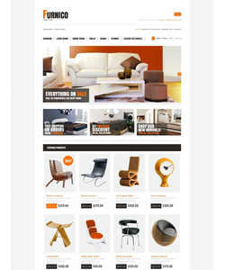 OpenCart e-shop šablona na téma Interiér a nábytek č. 42997