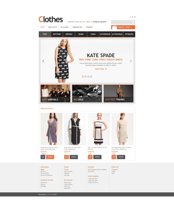 OpenCart e-shop šablona na téma Móda č. 43579