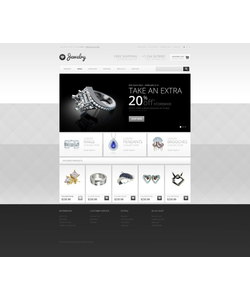 OpenCart e-shop šablona na téma Šperky č. 44137