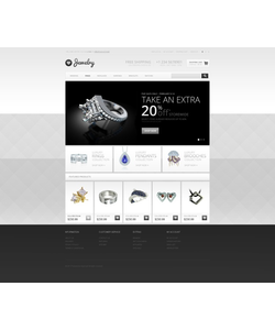 OpenCart e-shop šablona na téma Šperky č. 44137