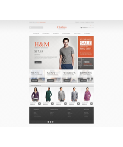 OpenCart e-shop šablona na téma Móda č. 44764