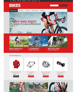 OpenCart e-shop šablona na téma Sport č. 46356