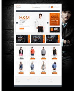 OpenCart e-shop šablona na téma Móda č. 46800