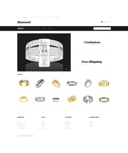 OpenCart e-shop šablona na téma Šperky č. 47399