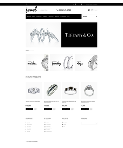 PrestaShop e-shop šablona na téma Šperky č. 47606