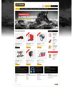 PrestaShop e-shop šablona na téma Sport č. 47977