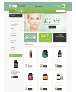 OpenCart e-shop šablona na téma Lékařské č. 48042