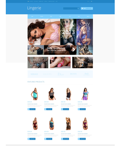 OpenCart e-shop šablona na téma Móda č. 48043