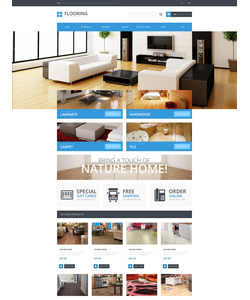 OpenCart e-shop šablona na téma Interiér a nábytek č. 48074