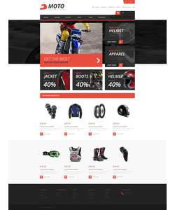 OpenCart e-shop šablona na téma Sport č. 48273