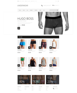 OpenCart e-shop šablona na téma Móda č. 48408