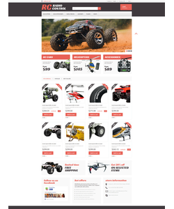 PrestaShop e-shop šablona na téma Zábava č. 48794