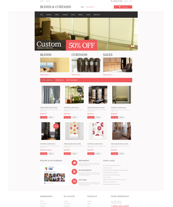 PrestaShop e-shop šablona na téma Interiér a nábytek č. 49299