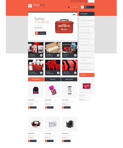 PrestaShop e-shop šablona na téma Lékařské č. 49634