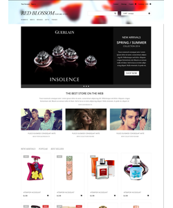PrestaShop e-shop šablona na téma Krása č. 50522