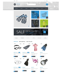 PrestaShop e-shop šablona na téma Sport č. 52902