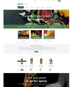 PrestaShop e-shop šablona na téma Jídlo a pití č. 52962